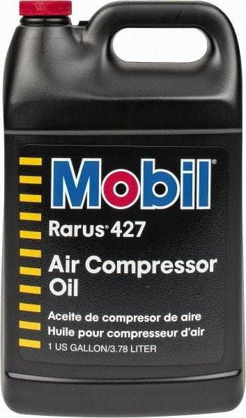 Mobil - 1 Gal Bottle, ISO 100, SAE 30, Air Compressor Oil - 300°, 104.6 Viscosity (cSt) at 40°C, 11.6 Viscosity (cSt) at 100°C - Best Tool & Supply