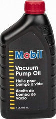 Mobil - 1 Qt Bottle Mineral Vacuum Pump Oil - SAE 20, ISO 68, 100 cSt at 40°C - Best Tool & Supply