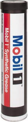 Mobil - 13.4 oz Cartridge Synthetic General Purpose Grease - Red, 302°F Max Temp, NLGIG 2, - Best Tool & Supply