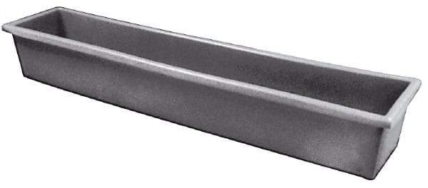 Bayhead Products - 54.4" Long x 11.5" Wide Gray Lid - For Use with Bayhead - KW-1 - Best Tool & Supply