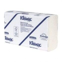 Kleenex - 1 Ply White Multi-Fold Paper Towels - 9-1/4" Wide - Best Tool & Supply