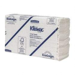 Kleenex - 1 Ply White C-Fold Paper Towels - 10-1/8" Wide - Best Tool & Supply