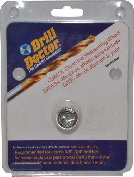 Drill Doctor - 100 Grit, Tool & Cutter Grinding Wheel - Coarse Grade, Diamond - Best Tool & Supply