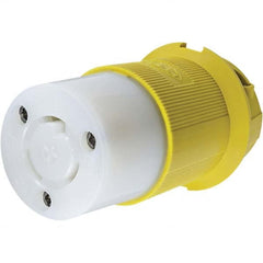 Hubbell Wiring Device-Kellems - 125V 20A NEMA L5-20R Marine Twist Lock Connector - Best Tool & Supply