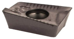 Iscar - APKT1003 76 Grade IC928 Carbide Milling Insert - TiAlN Finish, 0.137" Thick, 0.02" Corner Radius - Best Tool & Supply