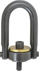 7,000 Lb Load Capacity Safety Engineered Center Pull Hoist Ring 100 Ft/Lb Torque, 3/4 - 10 Thread, Alloy Steel