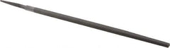 Value Collection - 12" Long, Second Cut, Round American-Pattern File - Double Cut, Tang - Best Tool & Supply