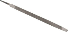 Value Collection - 8" Long, Taper American-Pattern File - Single Cut, Tang - Best Tool & Supply