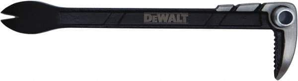 DeWALT - 10" OAL Double End Claw Bar - 1/2" Wide, Steel - Best Tool & Supply