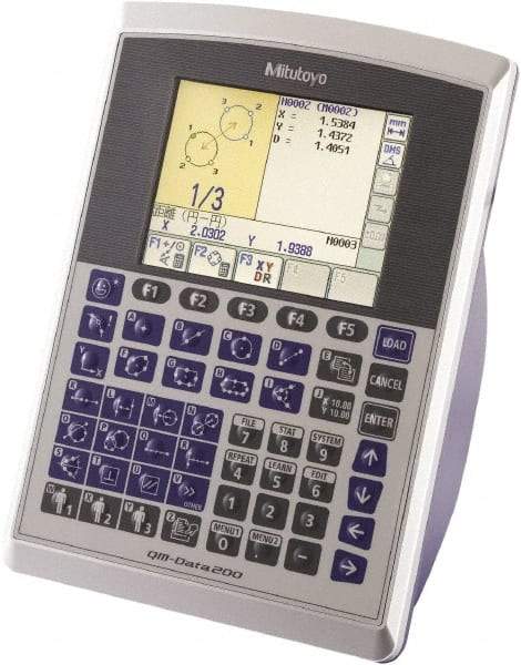 Mitutoyo - 1,000mm SPC Data Processor - RS-232C Output, Includes AC Adapter - Best Tool & Supply