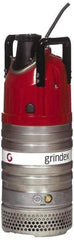 Grindex - 3-1/2 hp, 460 Amp Rating, 460 Volts, Nonautomatic Operation, Dewatering Pump - 3 Phase, Aluminum Housing - Best Tool & Supply