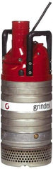 Grindex - 4-2/5 hp, 460 Amp Rating, 460 Volts, Nonautomatic Operation, Dewatering Pump - 3 Phase, Aluminum Housing - Best Tool & Supply