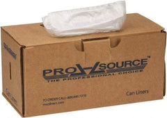 PRO-SOURCE - 0.31 mil Thick, Household/Office Trash Bags - 24" Wide x 33" High, Clear - Best Tool & Supply