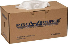 PRO-SOURCE - 0.63 mil Thick, Household/Office Trash Bags - 40" Wide x 48" High, Clear - Best Tool & Supply