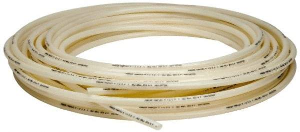 Parker - 3/8" ID x 1/2" OD, 1/16" Wall Thickness, 100' Long, Nylon Tube - Natural, 250 Max psi, -65 to 200°F - Best Tool & Supply