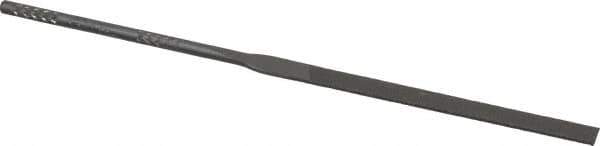 Nicholson - 4" Needle Precision Swiss Pattern Equalling File - Round Handle - Best Tool & Supply