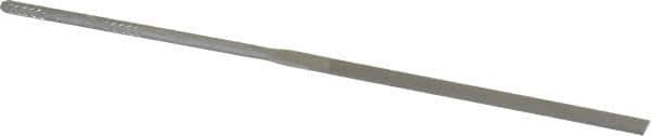 Nicholson - 5-1/2" Needle Precision Swiss Pattern Equalling File - Round Handle - Best Tool & Supply