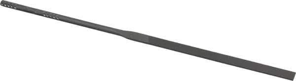 Nicholson - 5-1/2" Needle Precision Swiss Pattern Equalling File - Round Handle - Best Tool & Supply