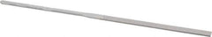 Nicholson - 6-1/4" Needle Precision Swiss Pattern Equalling File - Round Handle - Best Tool & Supply