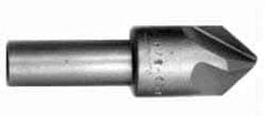 Hertel - 3/16" Head Diam, 3/16" Shank Diam, 4 Flute 82° High Speed Steel Countersink - 1-1/2" OAL, Straight Shank - Best Tool & Supply