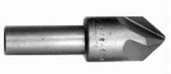 Hertel - 1/8" Head Diam, 1/8" Shank Diam, 4 Flute 110° High Speed Steel Countersink - 1-5/8" OAL, Straight Shank - Best Tool & Supply