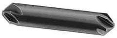 Hertel - 3/4" Head Diam, 3/4" Shank Diam, 6 Flute 60° High Speed Steel Countersink - 4" OAL, Straight Shank - Best Tool & Supply