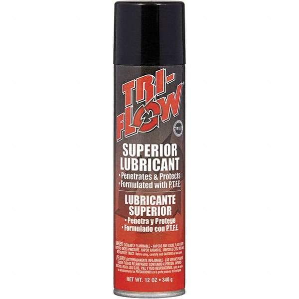 Tri-Flow - 12 oz Aerosol Petroleum Lubricant - Brown, -60°F to 475°F - Best Tool & Supply