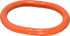 Pewag - G100 Grade Orange Alloy Steel Oblong Master Link - 3/8" Diameter, 3,800 Lb Load Limit - Best Tool & Supply