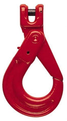 Pewag - 5/8 Inch Chain Diameter, Grade 80 Clevis Hook - 18,100 Lbs. Load Capacity, 0/01 Inch Inside Diameter, 53/64 Inch Pin Diameter, 2-23/64 Inch Hook Throat, 1-3/8 Inch Hook Width - Best Tool & Supply