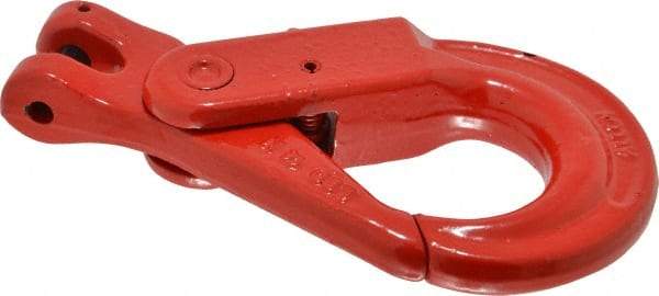 Pewag - 5/16 Inch Chain Diameter, Grade 80 Clevis Hook - 4,500 Lbs. Load Capacity, 23/64 Inch Inside Diameter, 23/64 Inch Pin Diameter, 1-37/64 Inch Hook Throat, 1-11/32 Inch Hook Width - Best Tool & Supply