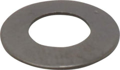 Made in USA - 0.244" ID, Grade 17-7 PH Stainless Steel, Belleville Disc Spring - 0.492" OD, 0.034" High, 0.02" Thick - Best Tool & Supply