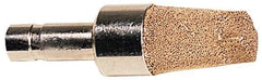 Legris - Plug In, 68.5mm OAL, Muffler - 175 Max psi, 11 CFM, 108 Decibel Rating, Sintered Bronze - Best Tool & Supply