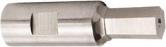 Hassay-Savage - 11/32" Hexagon Rotary Broach - 9/16" Depth of Cut, 1/2" Shank - Best Tool & Supply