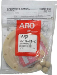 ARO/Ingersoll-Rand - Santoprene Fluid Section Repair Kit - For Use with Diaphragm Pumps - Best Tool & Supply