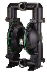 ARO/Ingersoll-Rand - 3" NPT, Metallic, Air Operated Diaphragm Pump - Santoprene Diaphragm, Aluminum Housing - Best Tool & Supply