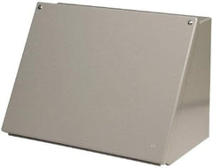 Cooper B-Line - Steel Standard Enclosure Hinge Sloped Cover - NEMA 12, 13, 12" Wide x 12" High x 9-5/32" Deep, Dirt-tight & Dust-tight - Best Tool & Supply