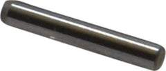 Made in USA - 1/16" Diam x 3/8" Pin Length Grade 8 Alloy Steel Standard Dowel Pin - Bright Finish, 1 Beveled & 1 Rounded End - Best Tool & Supply