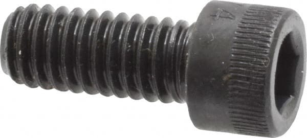 Made in USA - 5/8-11 UNC Hex Socket Drive, Socket Cap Screw - Alloy Steel, Black Oxide, Partially Threaded, 3" Length Under Head - Best Tool & Supply