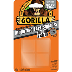 Gorilla Clear Mounting Tape Squares - Best Tool & Supply