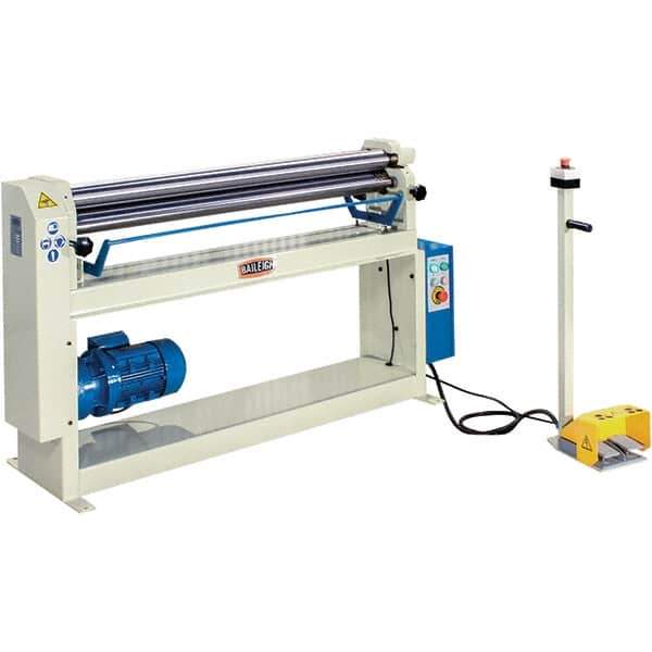 Baileigh - Slip Rolls Machine Type: Floor Power Type: Electric - Best Tool & Supply