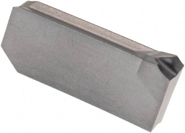 Iscar - 22JS15GIM Grade IC20, 2.2mm Cutting Width Carbide Grooving Insert - Right Hand, 0.02mm Corner Radius, Uncoated - Best Tool & Supply