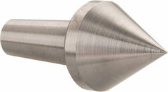 Riten - 4MT Taper, 1-1/8" Point Diam, Hardened Tool Steel Lathe Standard Point - 1-5/16" OAL - Best Tool & Supply