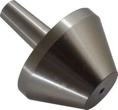 Riten - 4MT Taper, 1 to 2-1/4" Point Diam, Hardened Tool Steel Lathe Bull Nose Point - 1-9/16" OAL - Best Tool & Supply