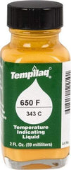 Tempil - 650°F Temp Indicating Liquid - 2 Ounce Container, 343°C - Best Tool & Supply