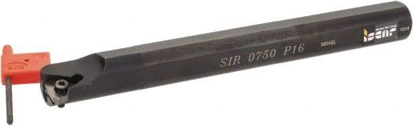 Iscar - Internal Thread, Right Hand Cut, 3/4" Shank Width x 3/4" Shank Height Indexable Threading Toolholder - 7" OAL, P 16 Insert Compatibility, SI Toolholder, Series SIR - Best Tool & Supply