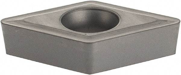 Iscar - DCMT3-2 14 Grade IC20 Carbide Turning Insert - Uncoated, 55° Diamond, 3/8" Inscr Circle, 5/32" Thick, 1/32" Corner Radius - Best Tool & Supply