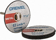 Dremel - 1/3" Hole, Bow Tie Mandrel Kit - 1-1/2" OAL, 1/8" Shank Diam - Best Tool & Supply