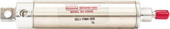 ARO/Ingersoll-Rand - 2" Stroke x 1-1/16" Bore Single Acting Air Cylinder - 1/8 Port, 5/16-24 Rod Thread, 200 Max psi, -40 to 160°F - Best Tool & Supply