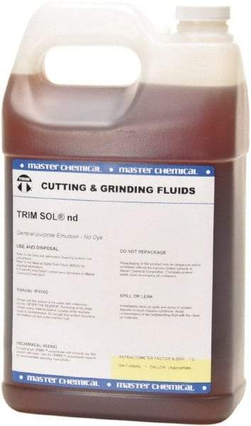 Master Fluid Solutions - 1 Gal Jug Cutting & Grinding Fluid - Liquid - Best Tool & Supply