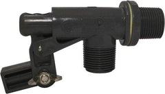 Control Devices - 3/4" Pipe, PVC, Angle Pattern-Single Seat, Mechanical Float Valve - 100 psi, MNPT End Connections - Best Tool & Supply